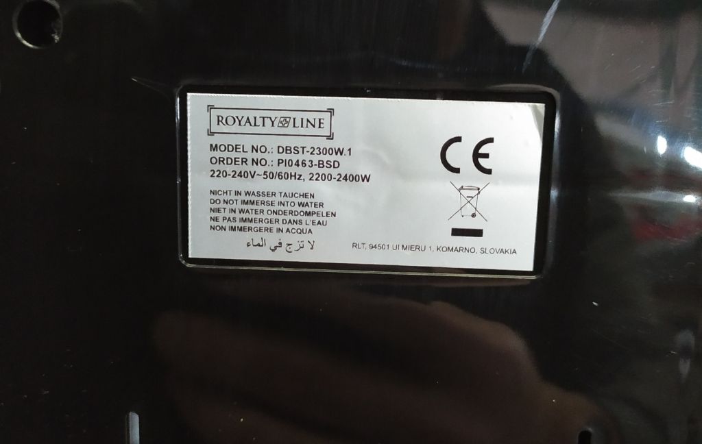 Нова надійна і функціональна парова станція Royalty Line DBST-2300W1 з Німеччини з гарантією - фото фото фото 4