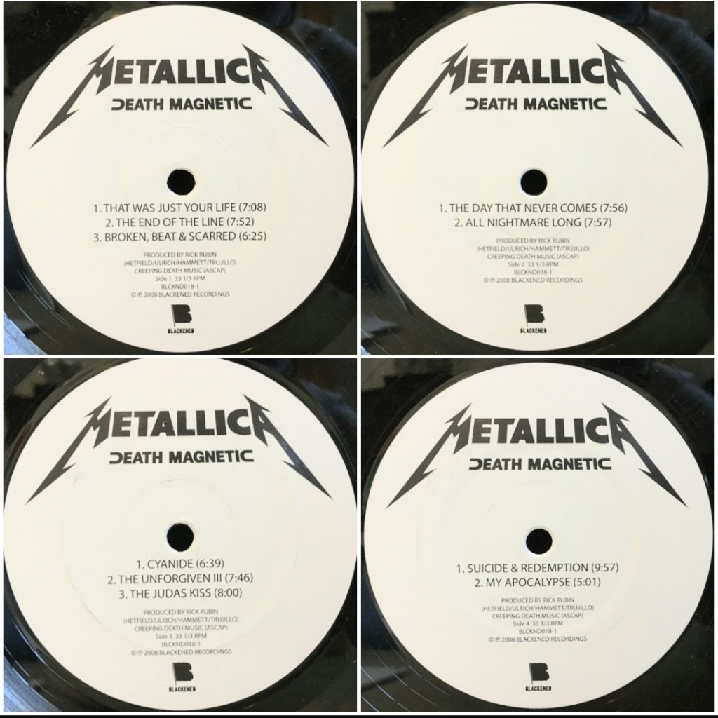Metallica - Death Magnetic - 2008.   (2LP). 12. Vinyl. Пластинки. US. S/S. - фото фото фото 4