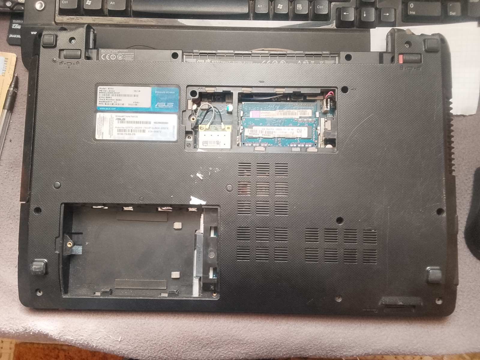 Ноутбук Asus K53U       (материнська плата) разборка - фото фото фото 4