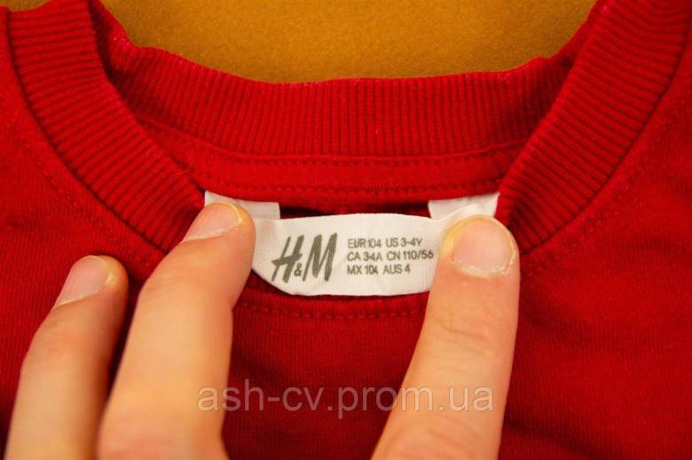 Кофта, джемпер, реглан, новорічний, дитячий, H&amp;amp;M, 104, я348-4 - фото фото фото 2