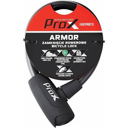 Замок ProX Armor під ключ 12х600 мм. Чорний (A-Z-0336) - фото фото фото 0