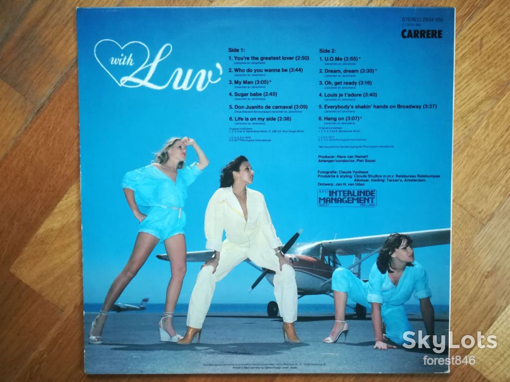 LUV-With luv'   (лам. конв.)-Ex.+, Німеччина   (&amp;64) - фото фото фото 1