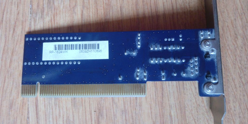 Сетевая карта PCI RP-1624WK  Realtek RTL8139D - фото фото фото 3