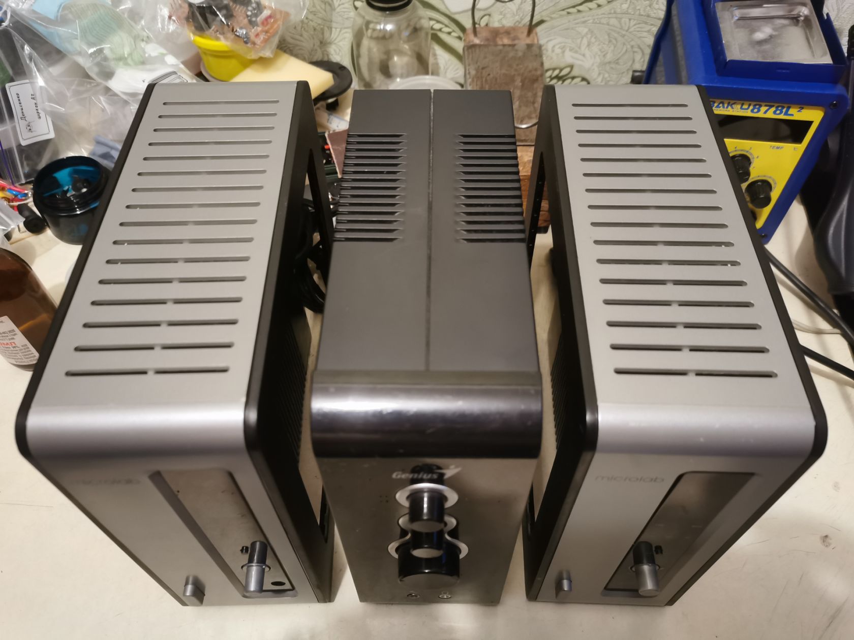 Усилитель Microlab FC-530 /FC-550 и Genius - фото фото фото 3