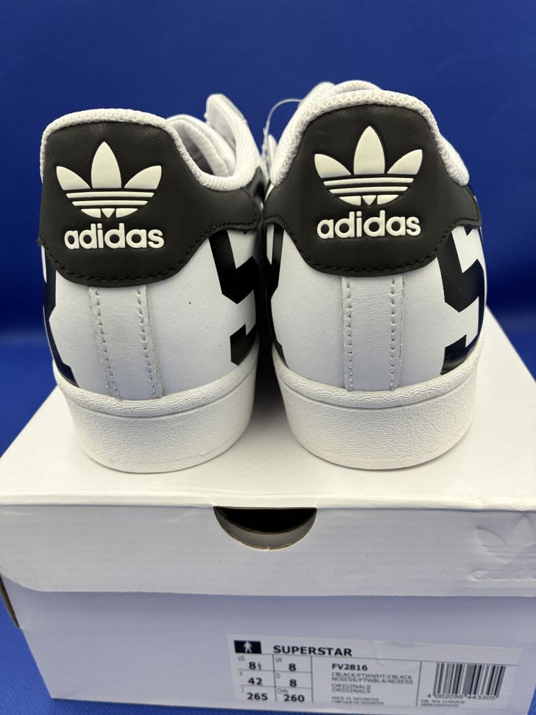 Кроссовки Adidas Superstar x GOAT FV2816  (US8.5) - фото фото фото 1