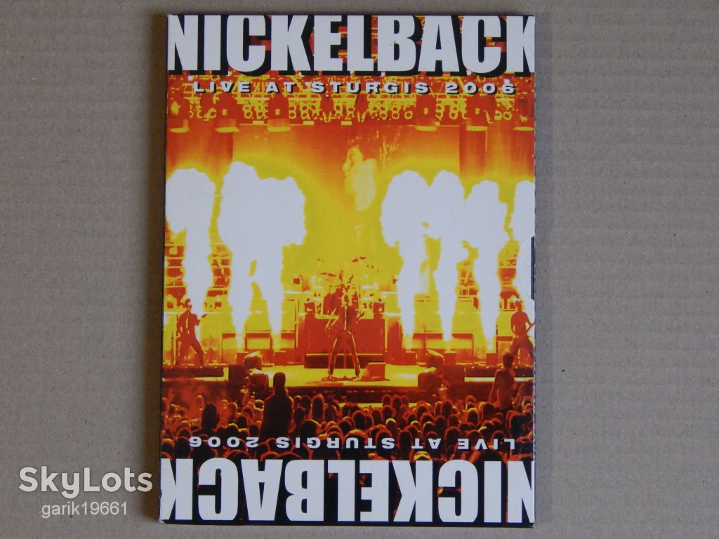 Nickelback ‎– Live At Sturgis 2006 (DVD, Unofficial Release, Digipak) - фото фото фото 0
