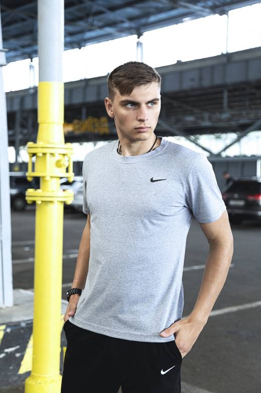 Футболка Nike серая - фото фото фото 6