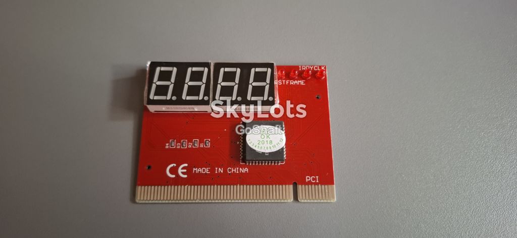 POST-карта PCI 4-розрядна - фото фото фото 0
