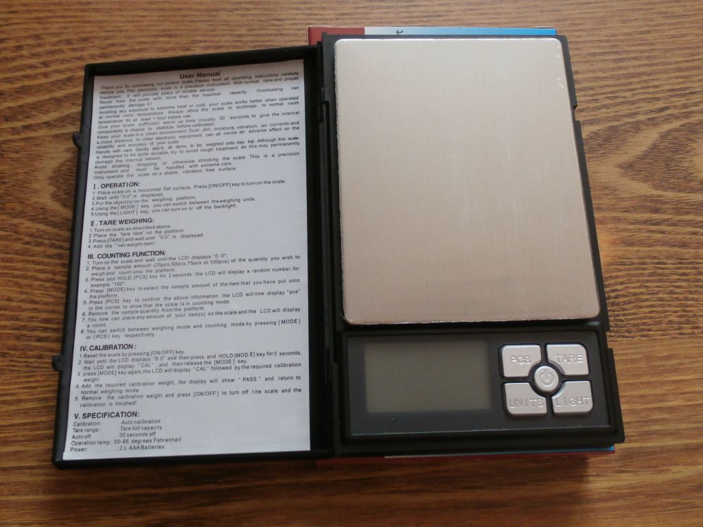 Ювелирные весы Notebook Series Digital Scale 0.1-2kg шаг от 0.1 грама .Подстветка + Батерейки - фото фото фото 1