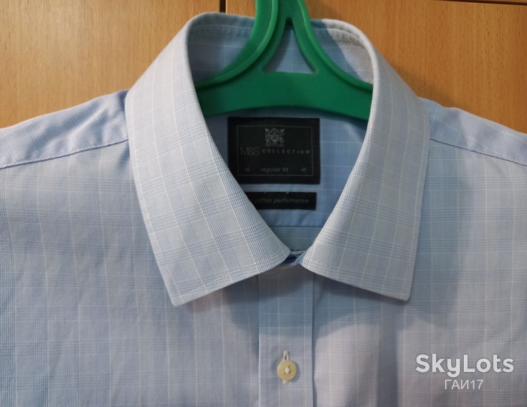 Рубашка от бренда «Мarks &amp; Spencer»/Англия/cotton-100%. - фото фото фото 5