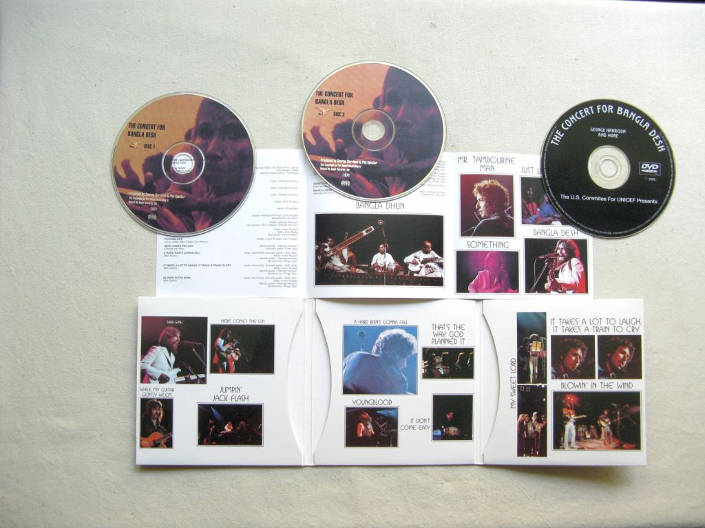 CDLP Beatles Family. George Harrison. Concert for Bangla Desh. 2CD+DVD. 1971/2005. - фото фото фото 5