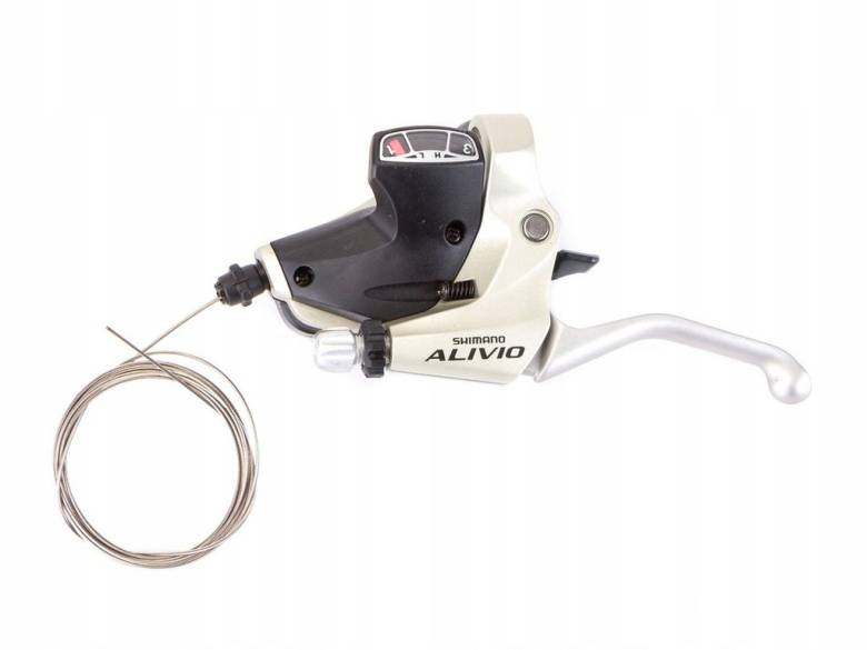 Манетка моноблок Shimano ST-M410 Alivio 3 швидше. (ST-M410-3) - фото фото фото 0