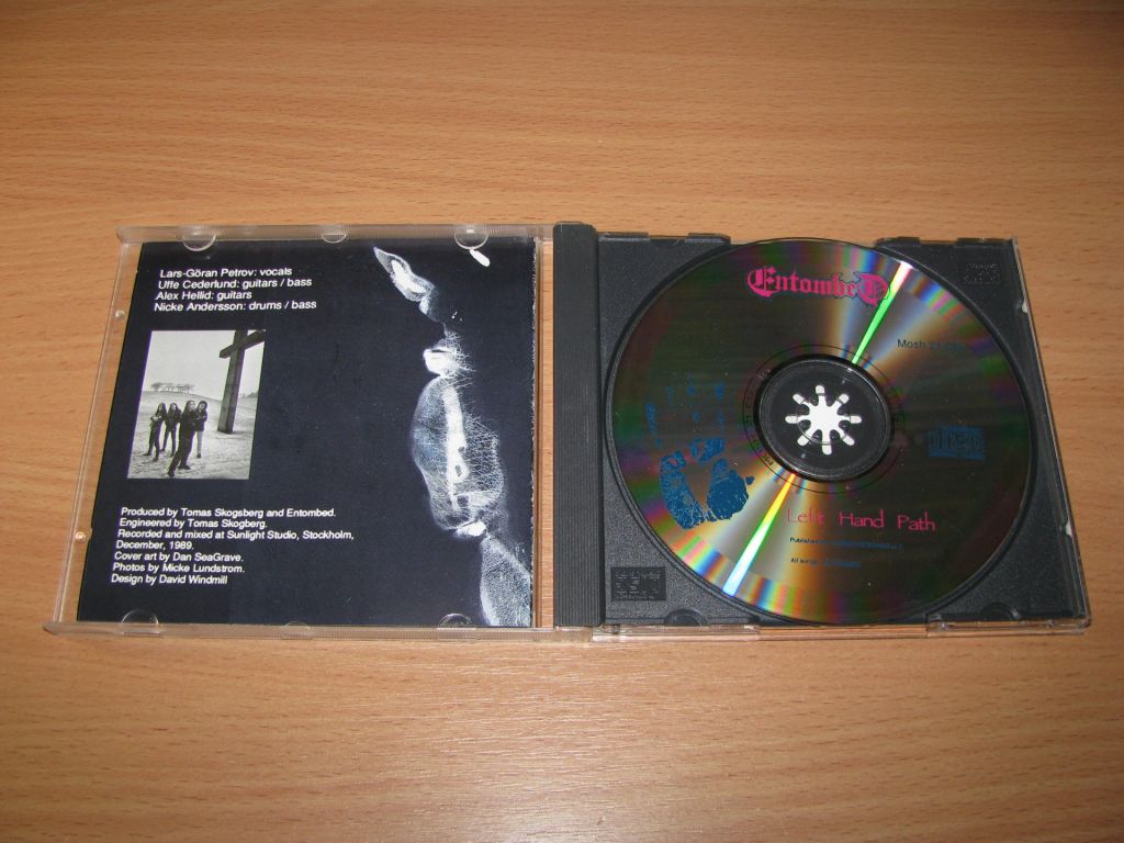 ENTOMBED - Left Hand Path  (1990 Earache 1st press,UK) - фото фото фото 1