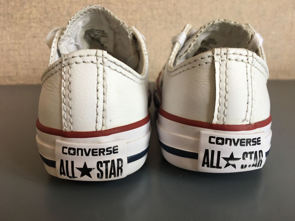 Кеды Converse All Star,р.30,натуральная кожа,оригинал - фото фото фото 6