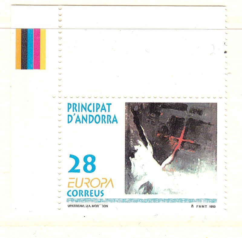 ZM Андорра 1993 г MNH - - фото фото фото 0
