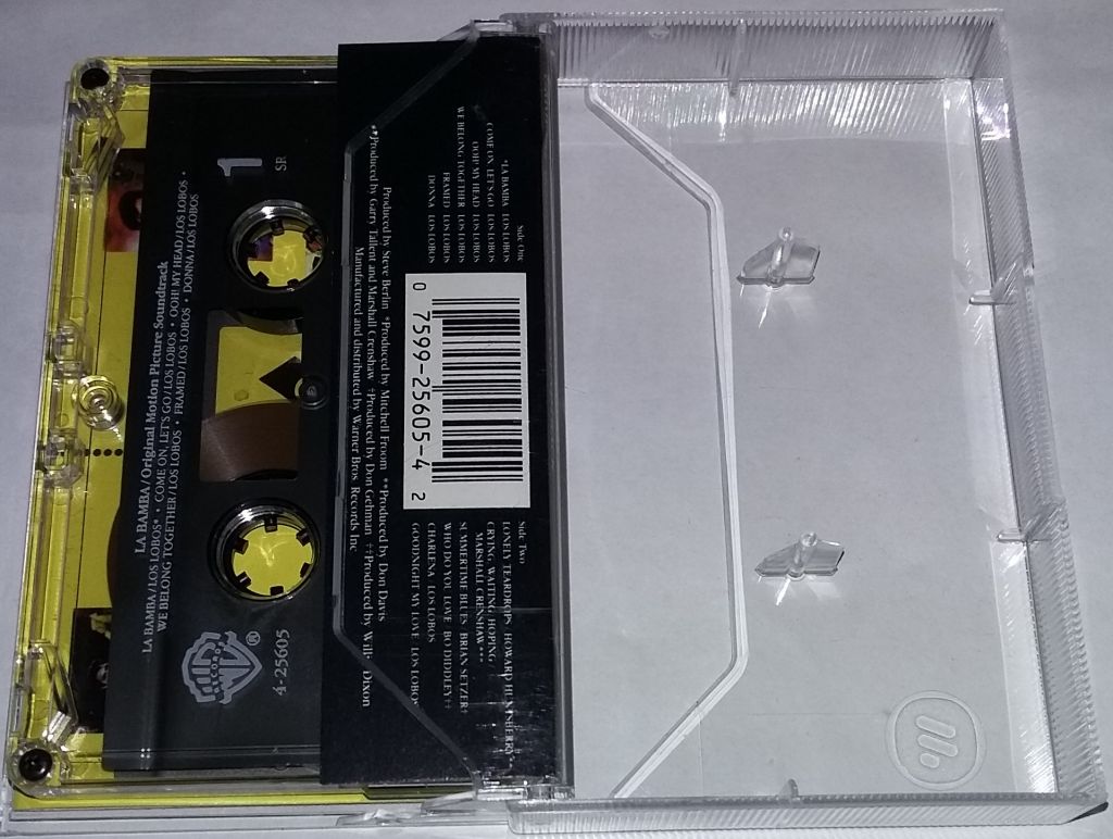 VARIOUS La Bamba  (Original Motion Picture Soundtrack). Cassette     (US) - фото фото фото 1