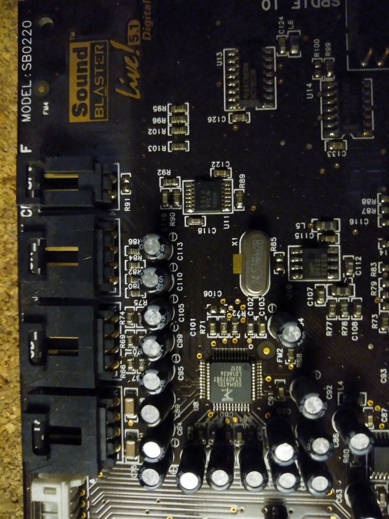 Аудіо карта PCI Sound Blaster Live 5.1    (SB0220) - фото фото фото 6