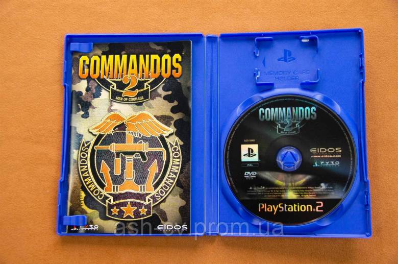 Диск для Playstation 2, гра Commandos 2 - Men of Courage - фото фото фото 4