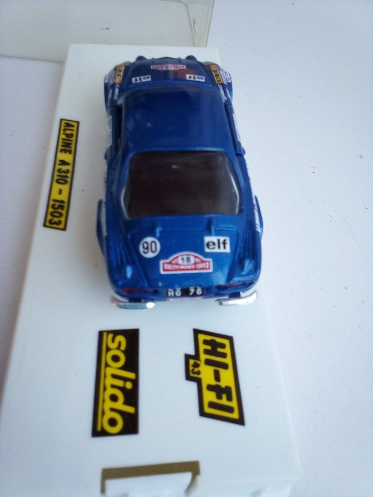 1/43 SOLIDO Renault Alpine A310 - фото фото фото 4