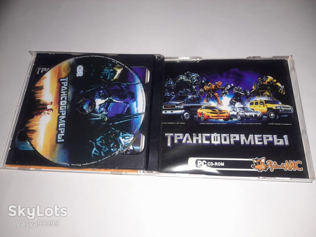 Диск игра CD Transformers Трансформеры ПК game PC гра - фото фото фото 4
