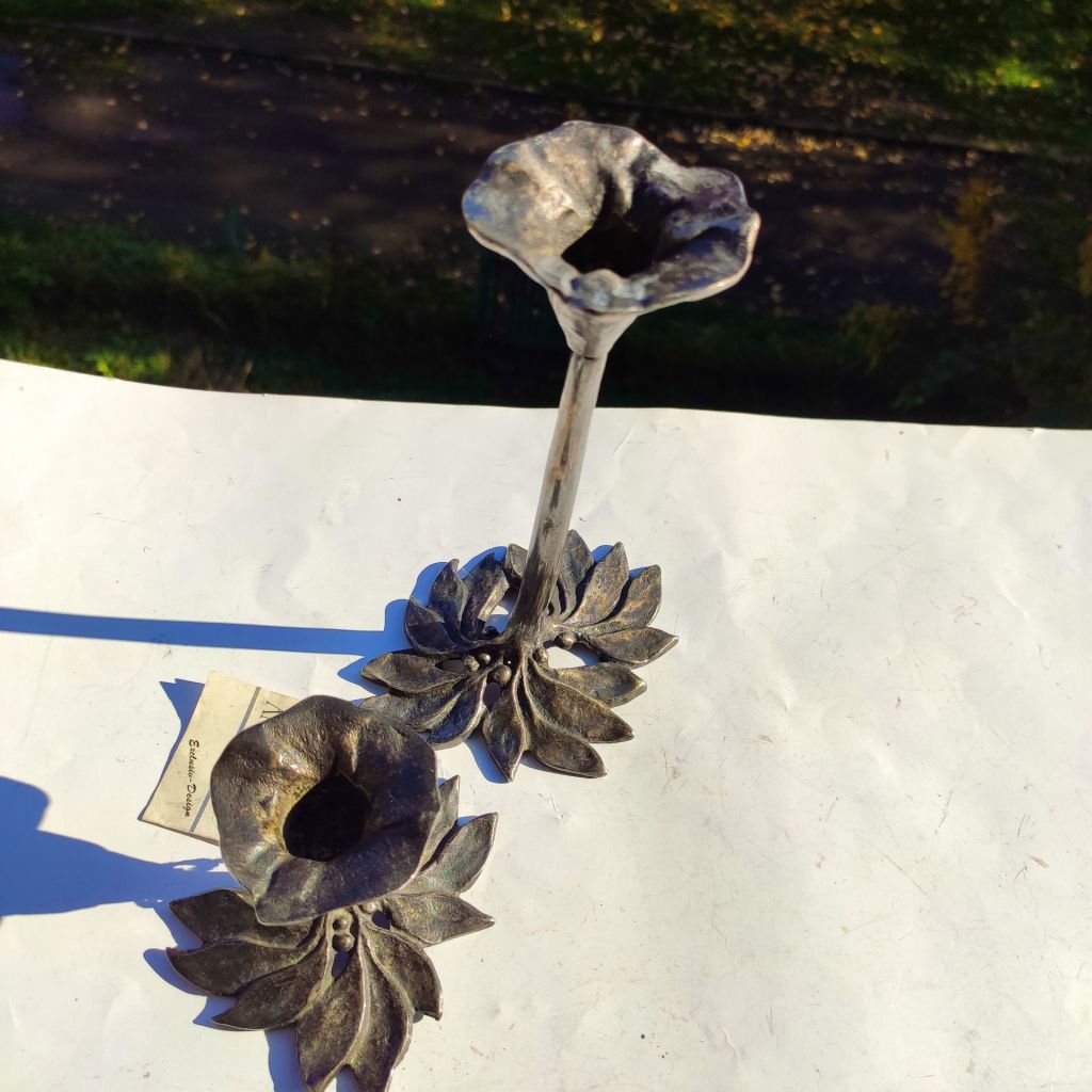 2 подсвечника германия ART NOUVEAU Amadeo Exclusive Design   №№№ - фото фото фото 4
