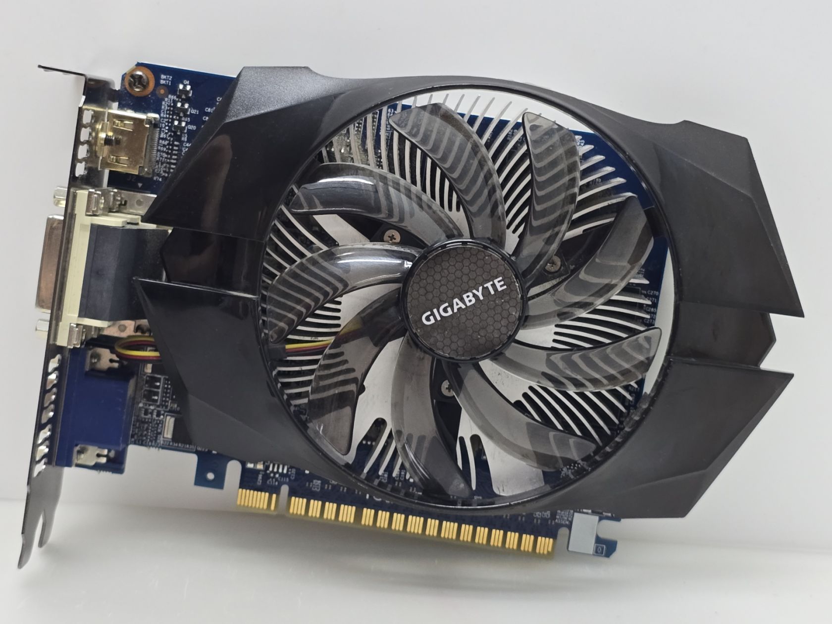 Відеокарта Gigabyte GeForce GT 640 2GB  (2Gb,GDDR3,128 Bit,HDMI,PCI-Ex,Б/у) - фото фото фото 0
