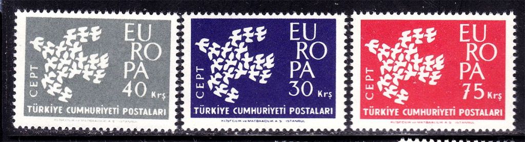 Турция 1961 г MNH - EUROPA  - CEPT - фото фото фото 0
