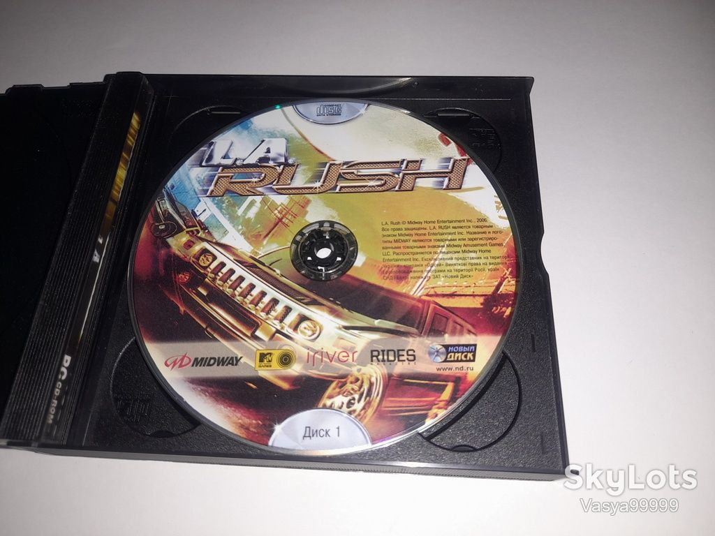 Диск игра CD ПК L.A. Rush PC лицензия    (3CD)  game гра гонки - фото фото фото 1