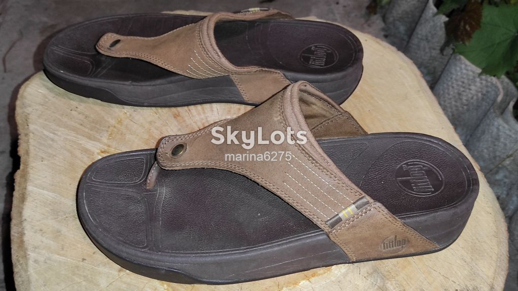 FITFLOP~ ШЛЁПАНЦЫ ВЬЕТНАМКИ НАТУРАЛЬНАЯ КОЖА~р 45 - фото фото фото 1