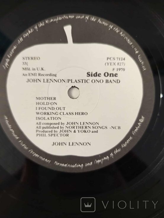 John Lennon / Plastic Ono Band Англия пластинка - фото фото фото 3