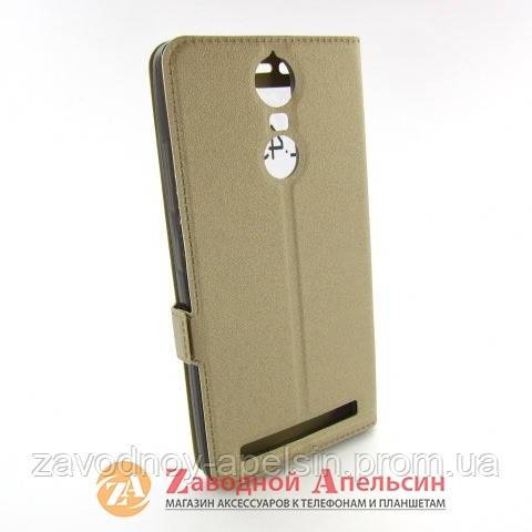Чехол книжка Lenovo A7020 K5 Note Smart Case gold - фото фото фото 1