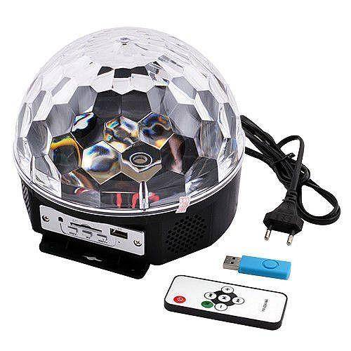 Лазер диско Magic Ball с флешкой, Bluetooth - фото фото фото 0