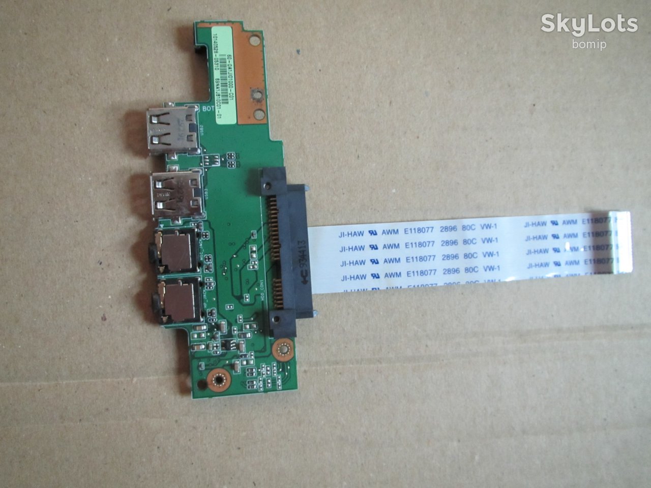 Плата USB / SATA / audio / PWR нетбука Asus Eee PC 1101HA    (1101ha_io_board) - фото фото фото 1