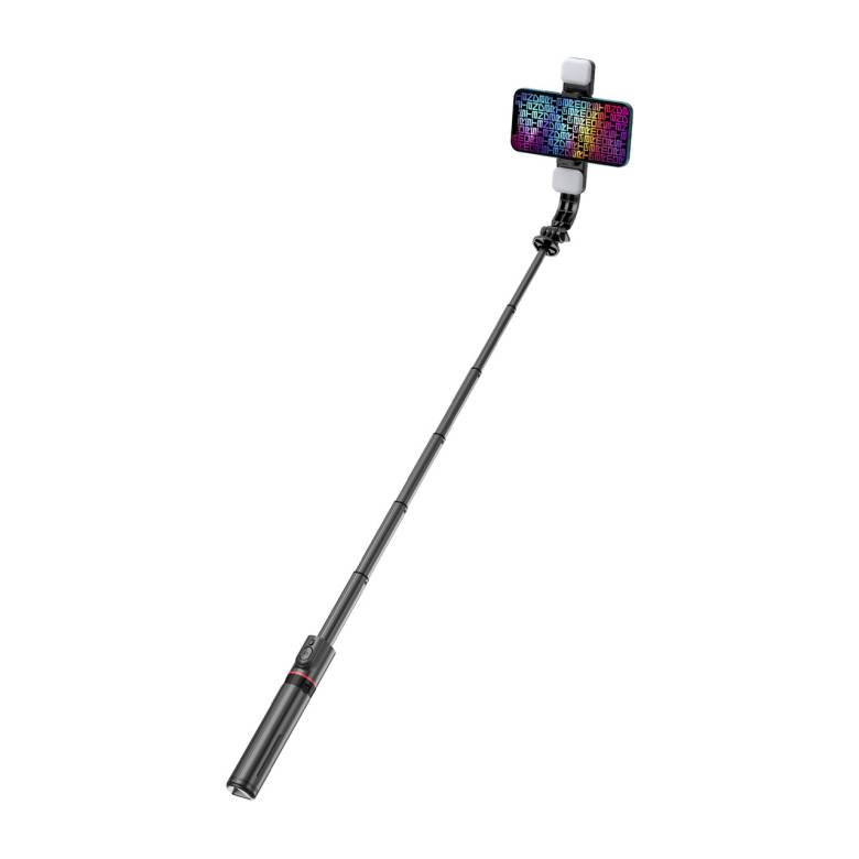 Трипод-монопод для селфи с Bluetooth ArmorStandart ASM11 double LED black (ARM79275) - фото фото фото 5