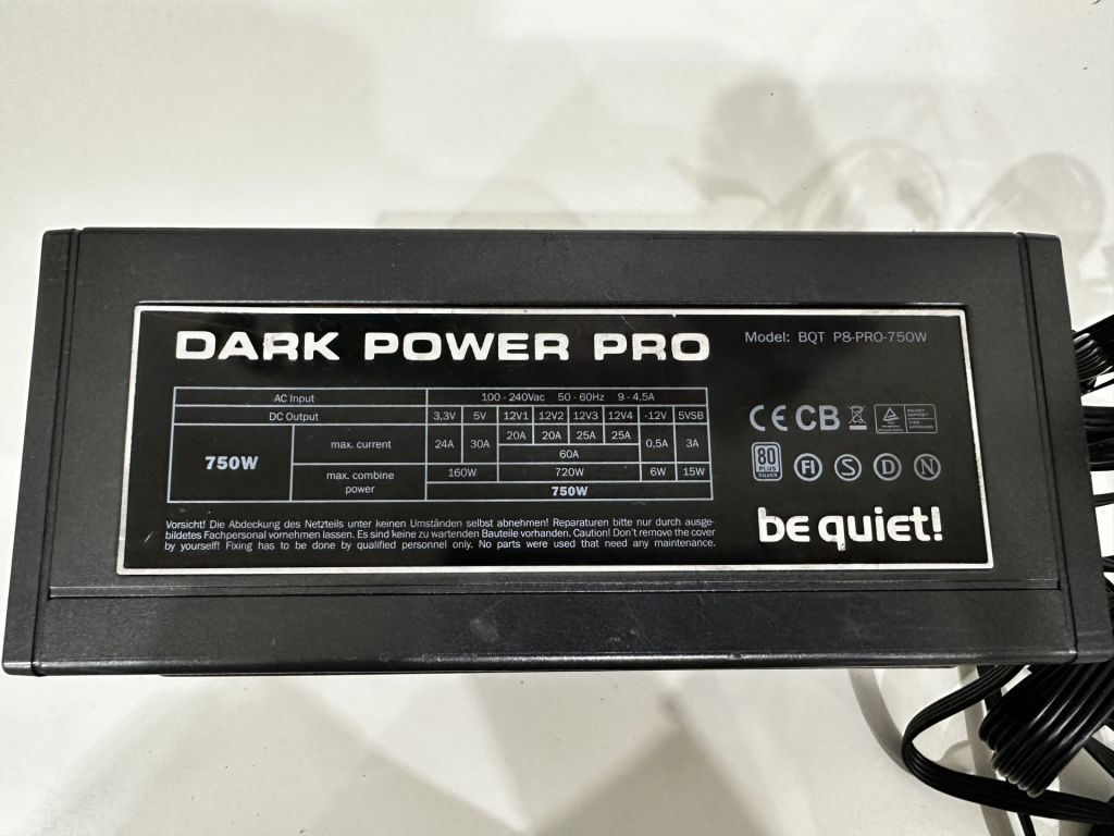 Блок живлення be quiet! Dark Power Pro 750wat - фото фото фото 1
