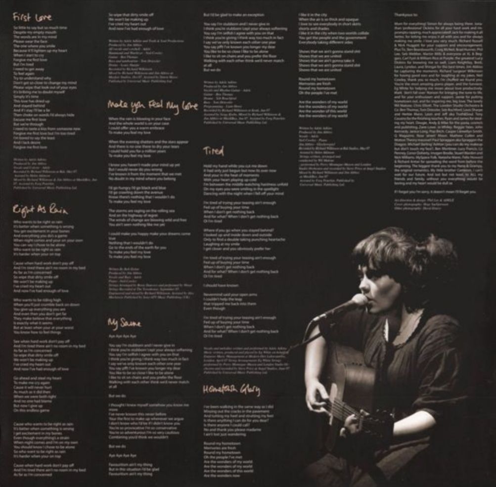 Adele - 19 - 2008.  (LP). 12. Vinyl. Пластинка. Europe. S/S - фото фото фото 3