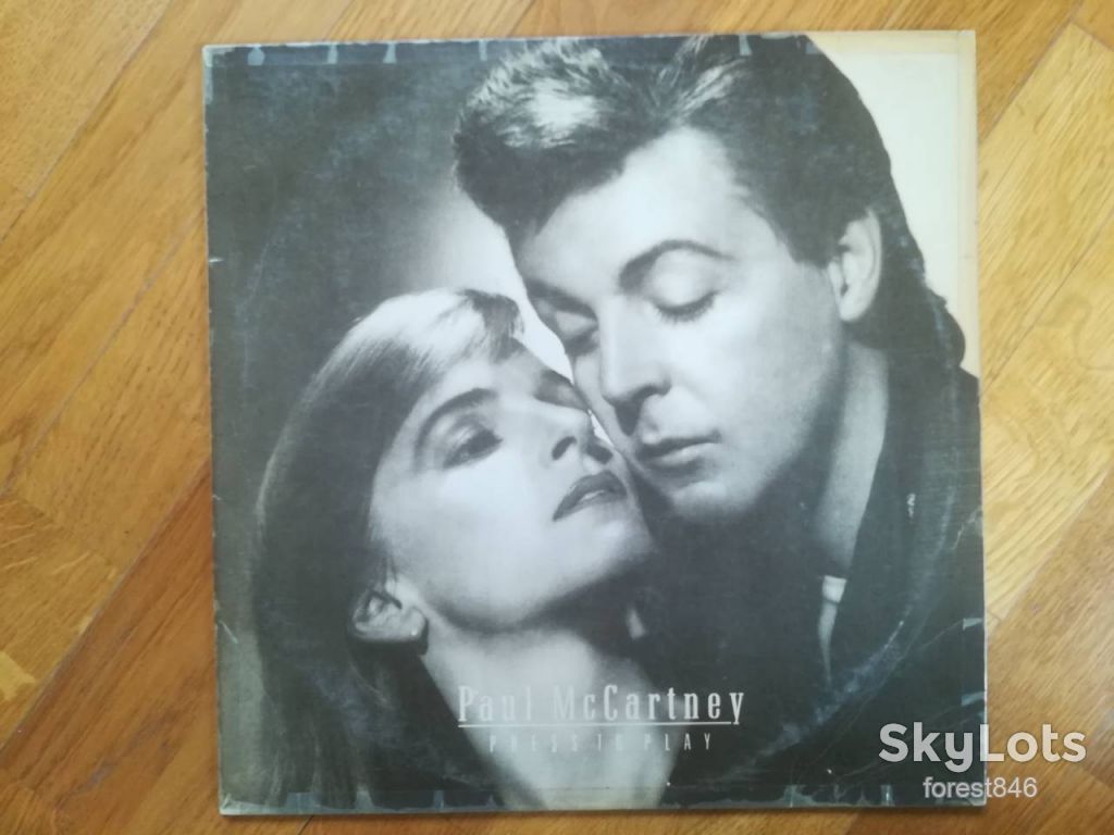 Paul McCartney-Press to play  (2)-Ex.+-Индия - фото фото фото 0