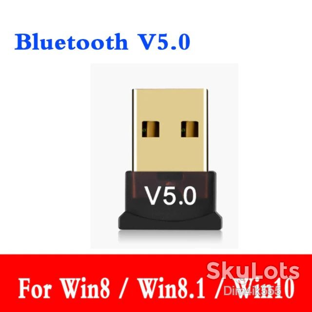 USB Bluetooth 5.0 адаптер, мини блютус адаптер для компьютера, ноутбука - фото фото фото 9
