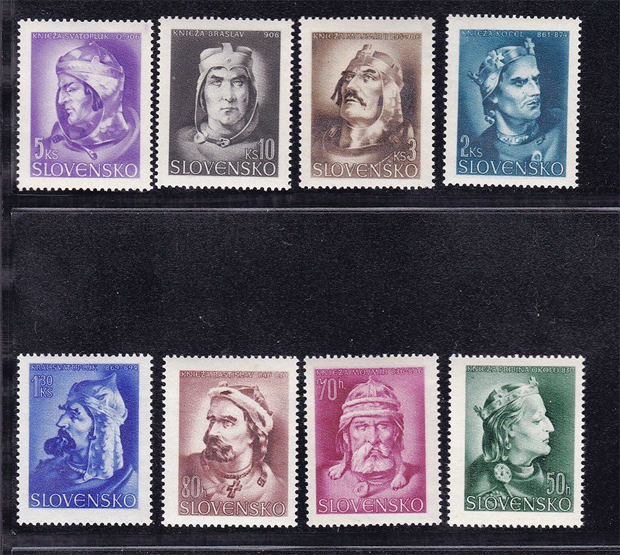 ZM Словакия   1944 г  MNH - личности - фото фото фото 0