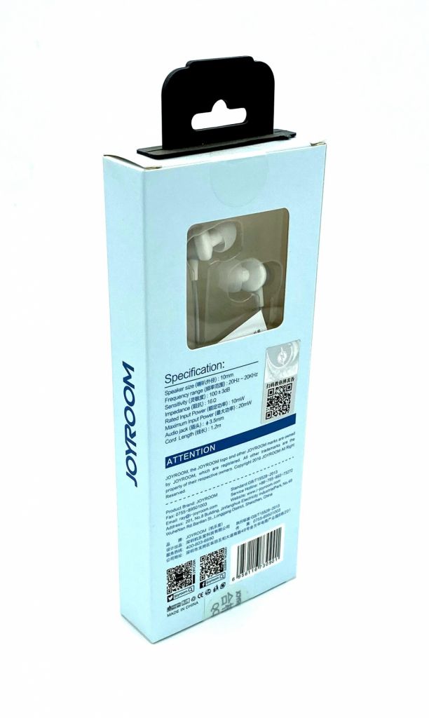 Наушники с микрофоном Joyroom JR-EL113 Silver - фото фото фото 1