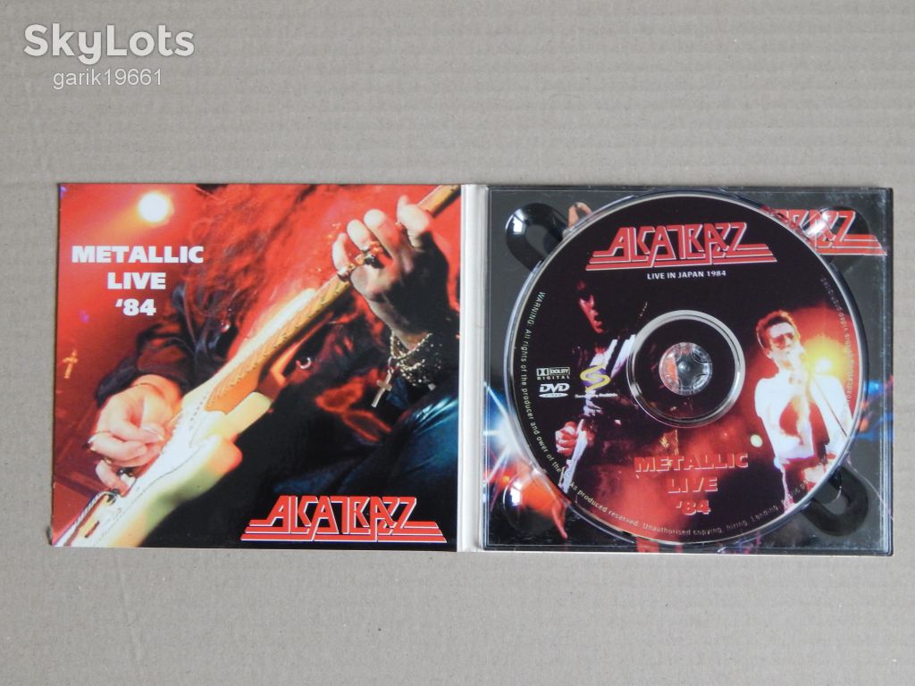 Alcatrazz ‎– Metallic Live '84 (DVD, Unofficial Release, Digipak) - фото фото фото 3