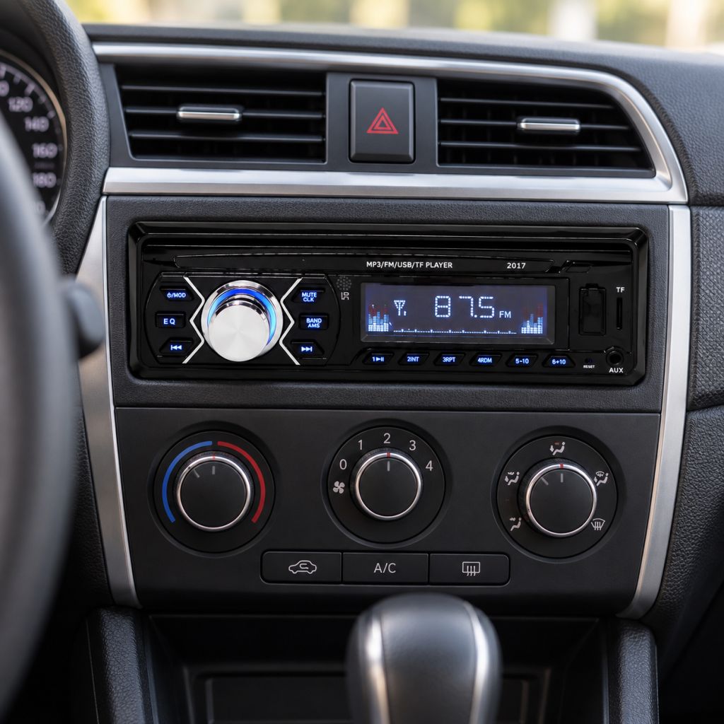 Автомагнітола USB/RGB SD/AUX/FM пульт 2017 / Магнітола 1DIN / RGB автомагнітола з пультом - фото фото фото 1