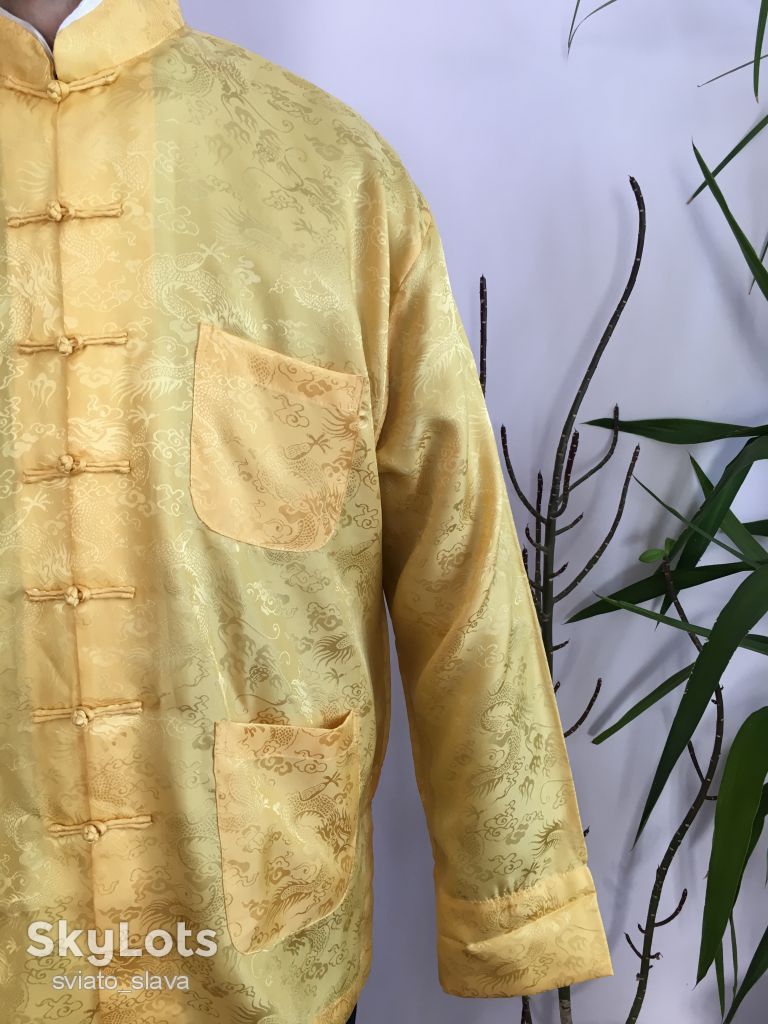 Китайская  национальная рубашка.SIlK. из Англлии. - фото фото фото 1