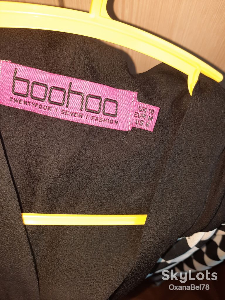Блузка блуза boohoo uk 12  М - фото фото фото 5