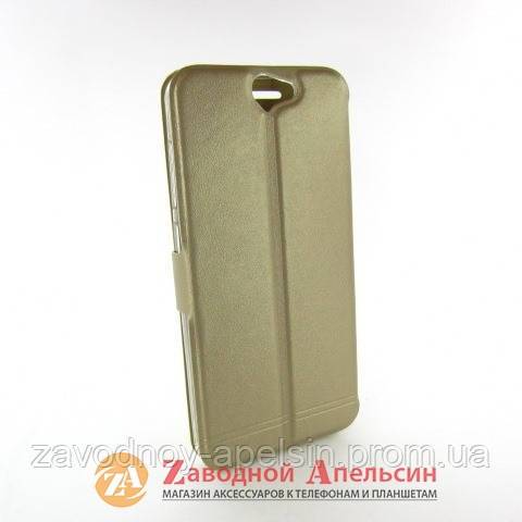 Чехол книжка HTC One A9 Smart Case gold - фото фото фото 1