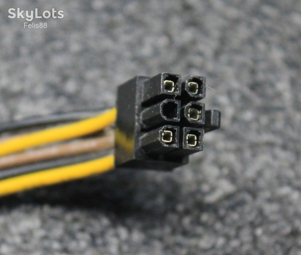 Переходник питание - molex to 6 pin - видеокарта - РАБОЧИЙ - фото фото фото 1