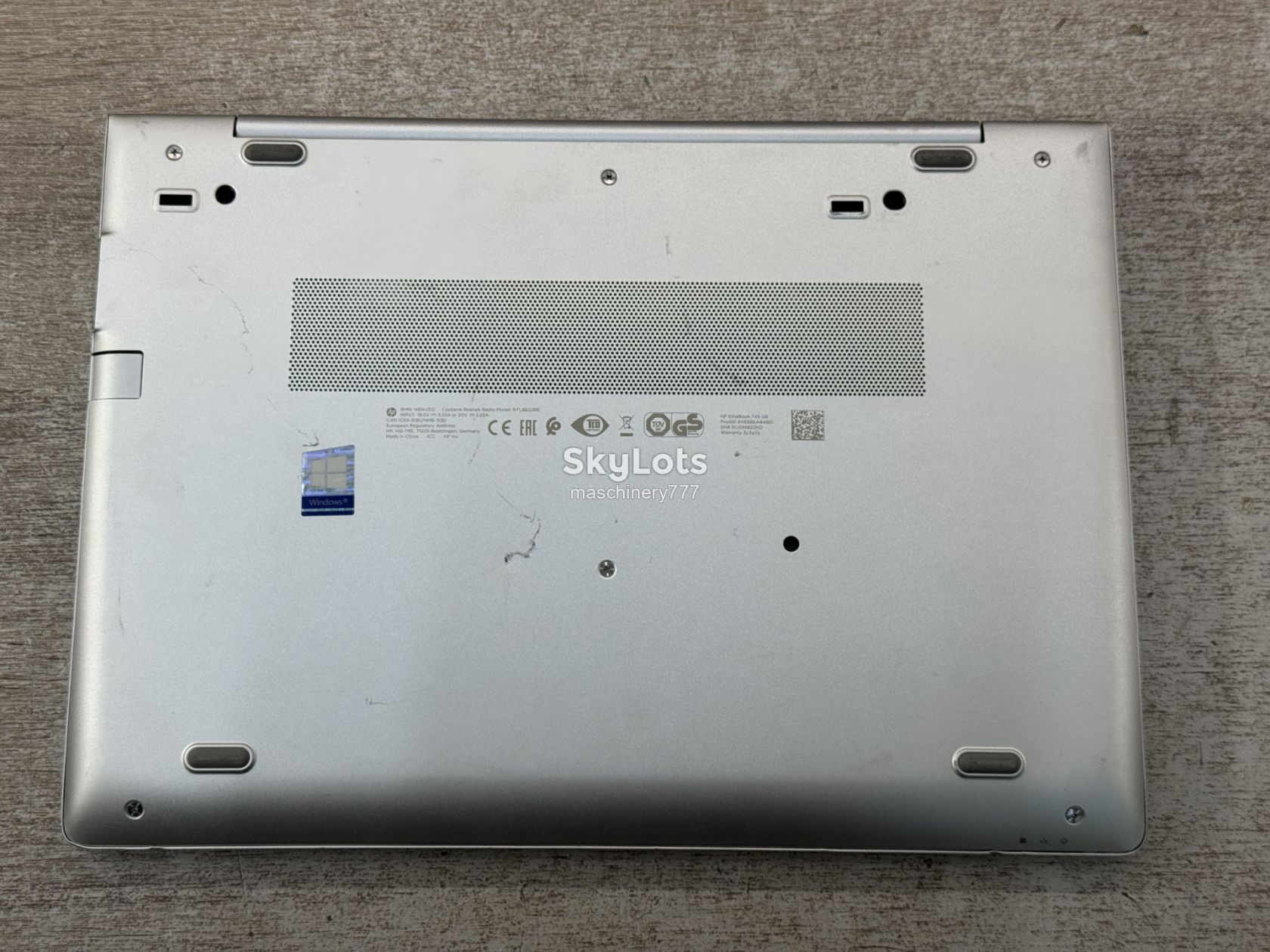 ноутбук hp elitebook 745 g6-amd Ryzen-7 Pro-3700u-4gb ram ddr4-№ss244 - фото фото фото 5