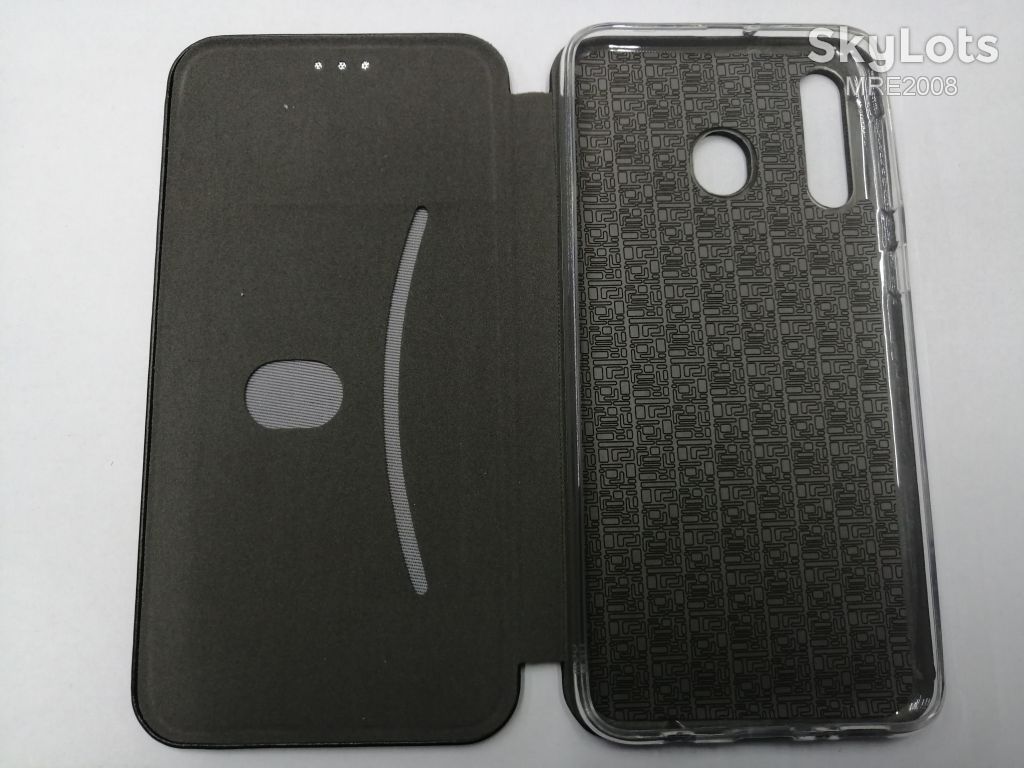 Чехол-книжка Premium Leather для Samsung Galaxy M30 M305 black - фото фото фото 1