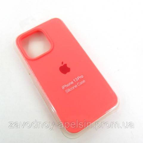 IPhone 13 Pro Чехол силиконовый Silicone Case (коралловый) - фото фото фото 2