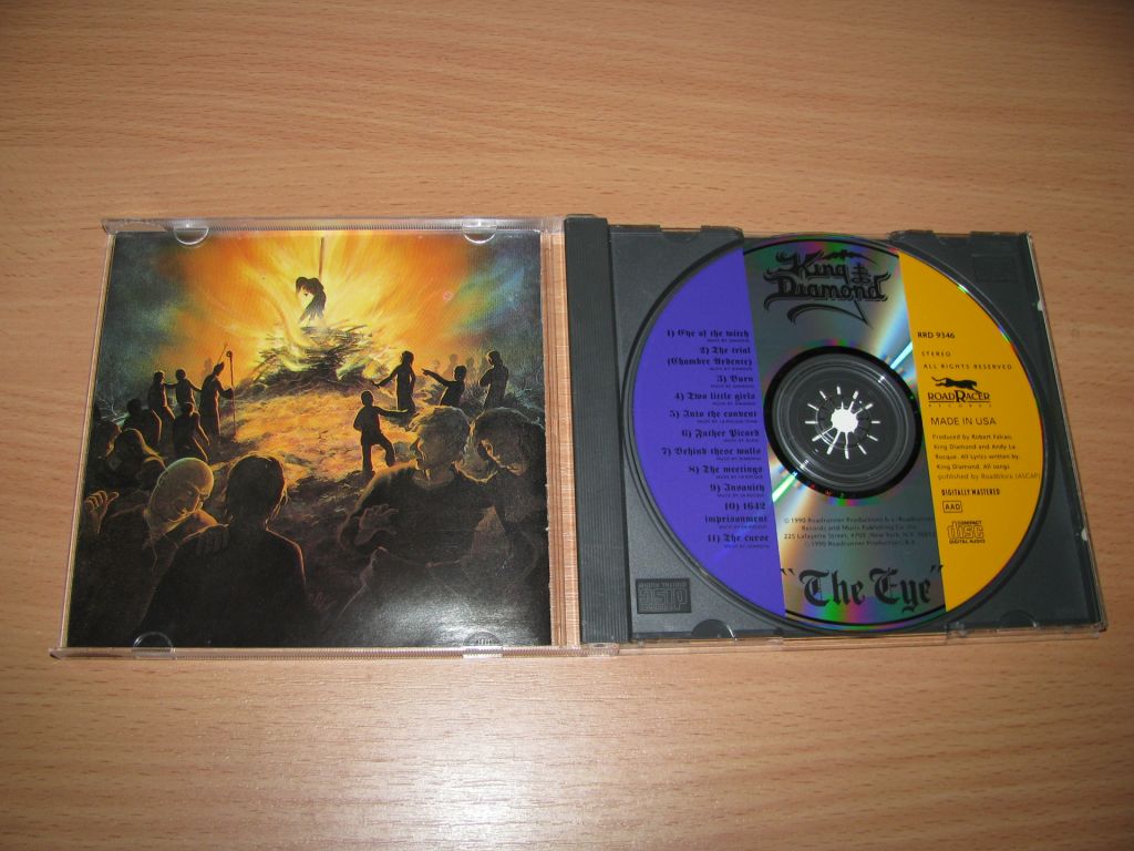 KING DIAMOND - The Eye    (1990 Roadracer 1st press,USA) - фото фото фото 1
